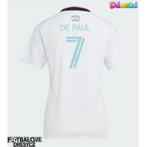 Inter Miami Rodrigo De Paul #7 Dámské Alternativní Dres 2026-27 Krátký Rukáv Inter Miami Rodrigo De Paul #7 Dámské Alternativní Dres 2026-27 Krátký Rukáv